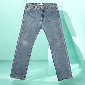 Vintage Levi's 501 Men's Blue Denim Jeans Button Fly Straight Leg 36x34